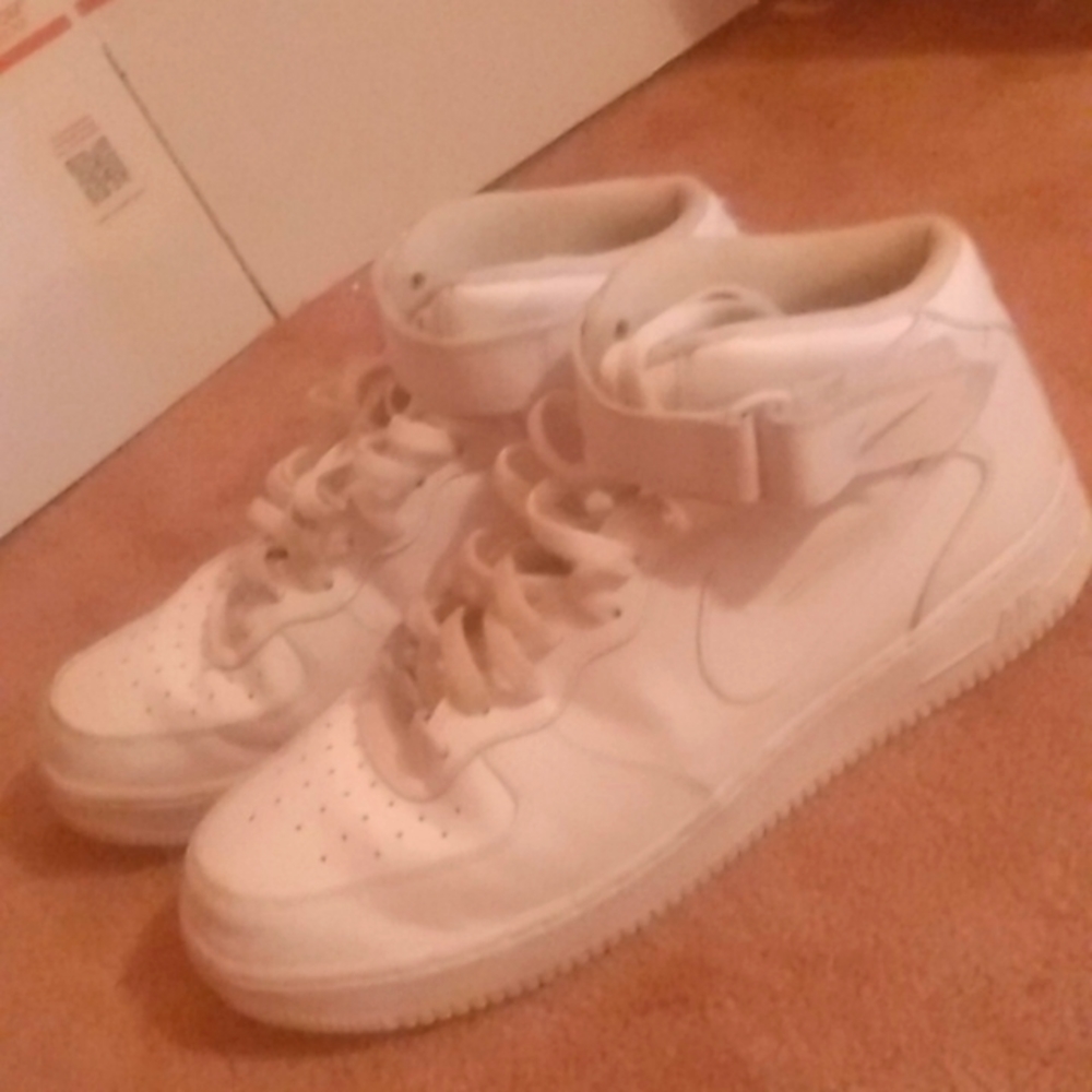 Men's high top Air forces